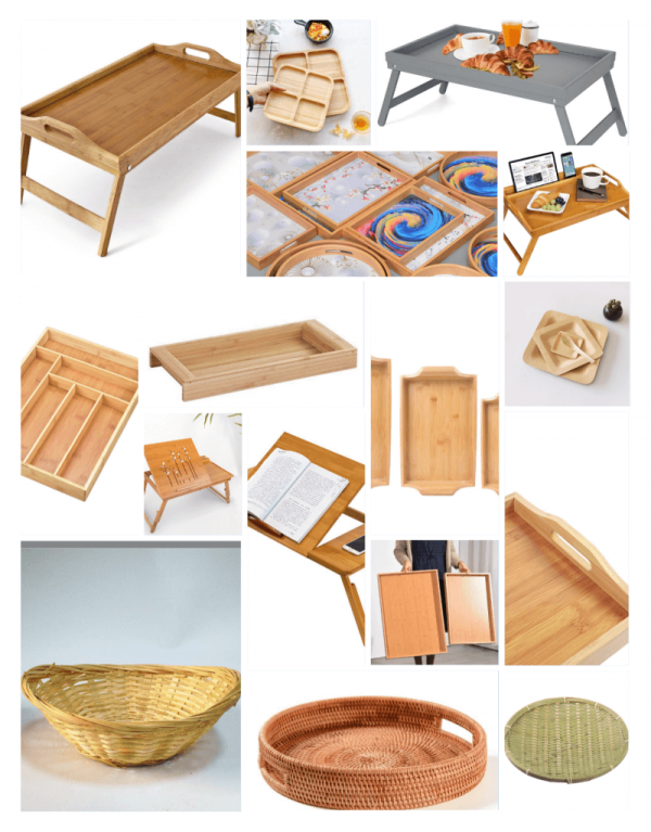 Buy Wholesale China Bamboo Desk Organizer 4 Tier Desktop Drawer